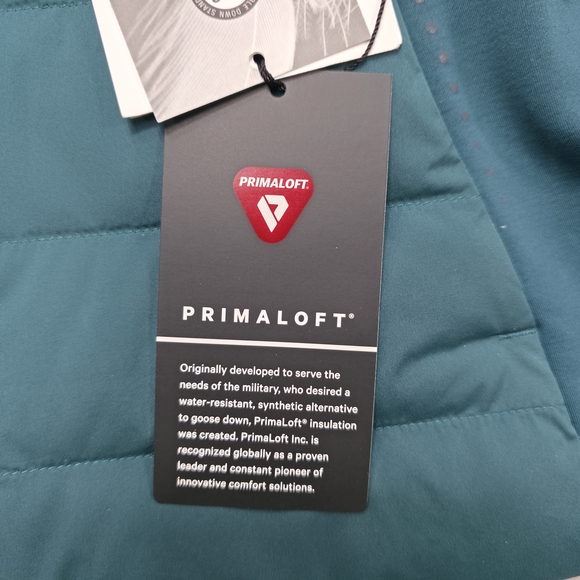 Lululemon Womens 2 Down For It All Vest Teal Insulated Running Layer Outdoors - Picture 8 of 14